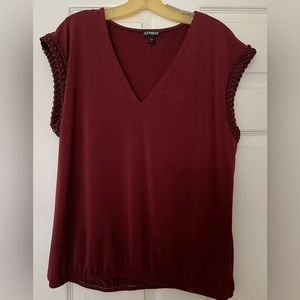 Express Cap Sleeves Shirt